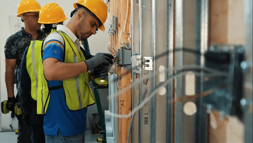 Students training at Imperial Skills Academy